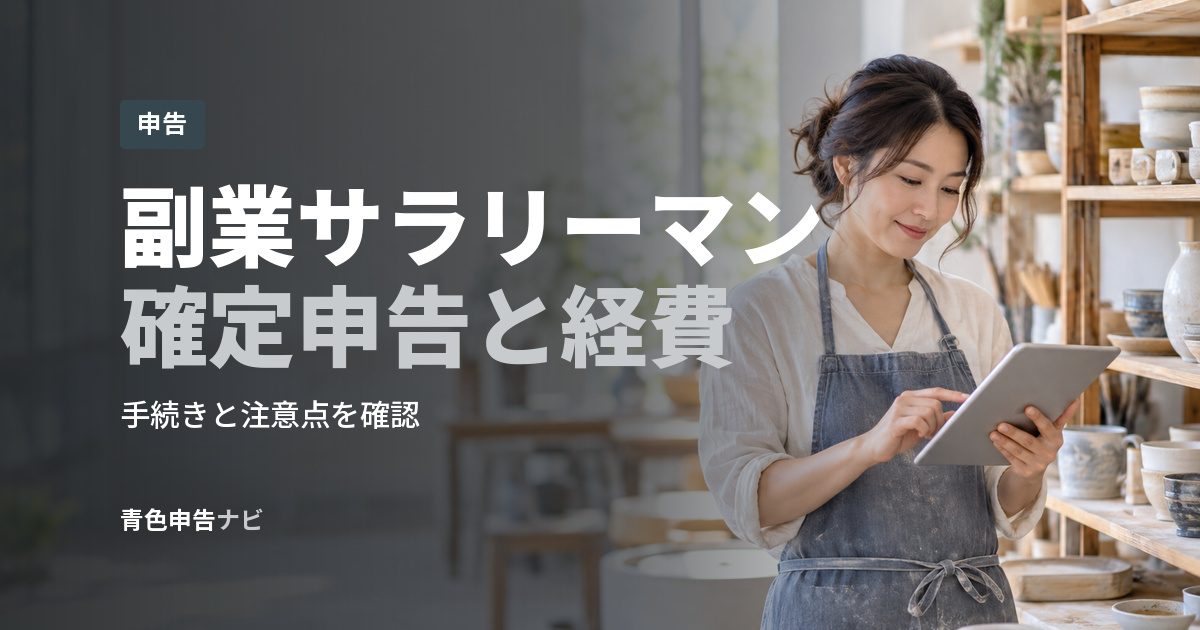 副業サラリーマン確定申告と経費